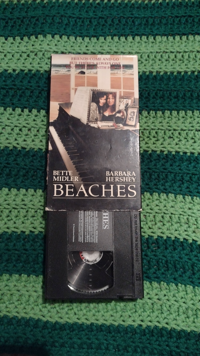VHS Beaches Movie Starring Bette Midler & Barbara Hershey - photo 3