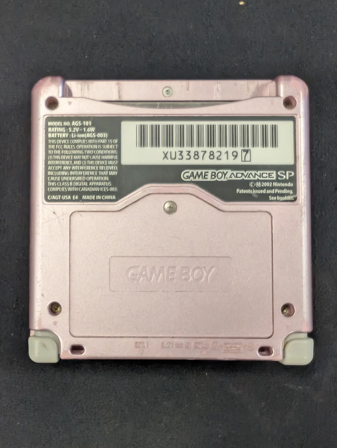 Nintendo GBA Sp AGS-101 CIB image indicator(8)