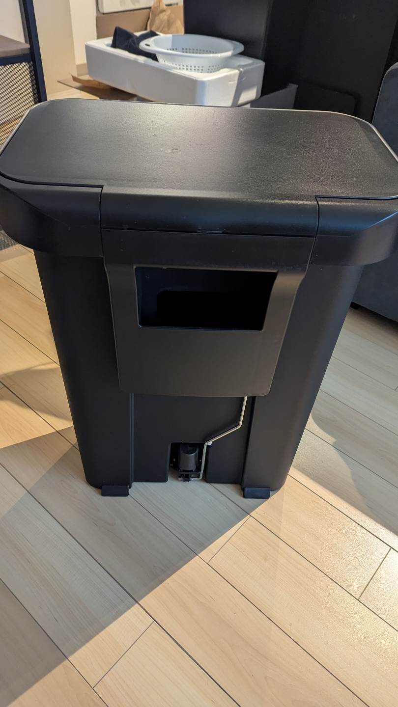 Simplehuman 45 Litre Step Trash Can - Black - photo 3