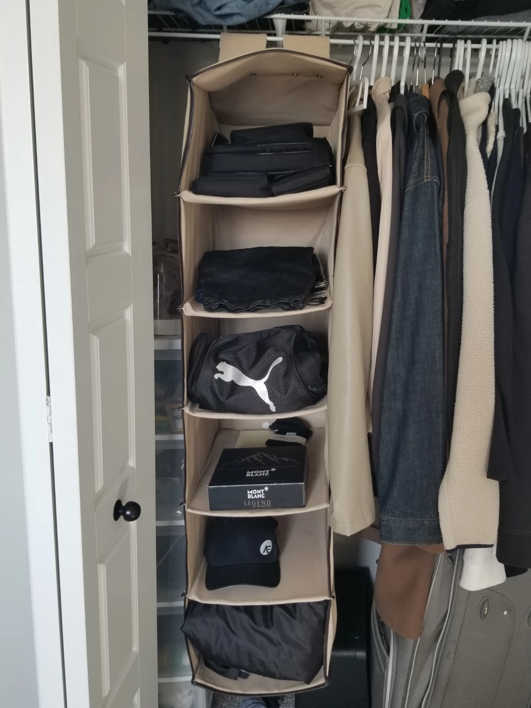 Six-shelf Hanging Closet Organizer