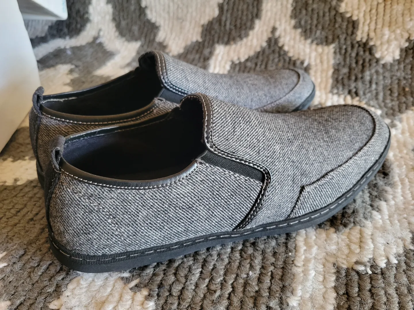 Call It Spring Men's Grey Slip-On Shoes image indicator(2)