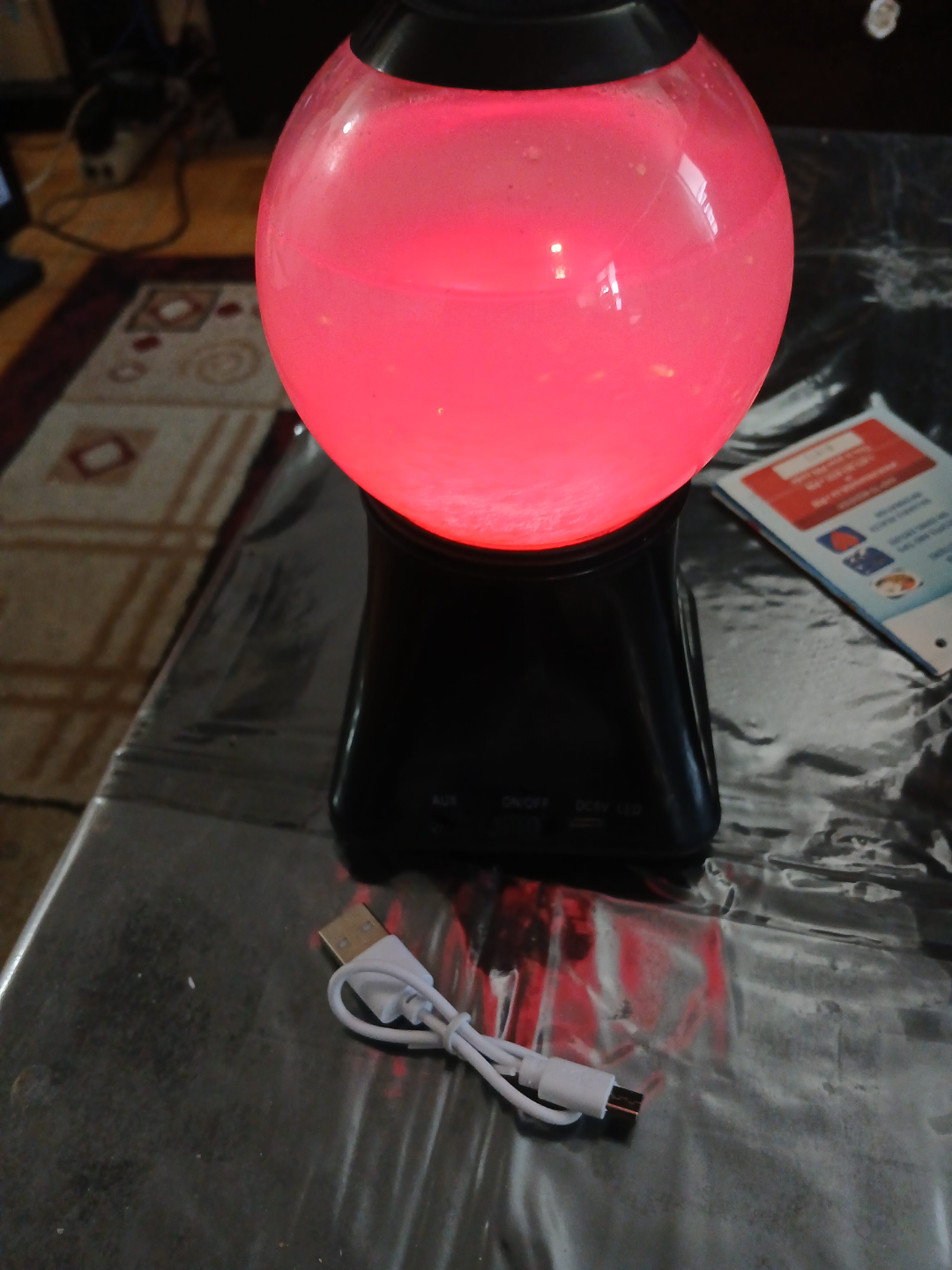 Sound Vortex Wireless Speaker with LED Light - photo 2