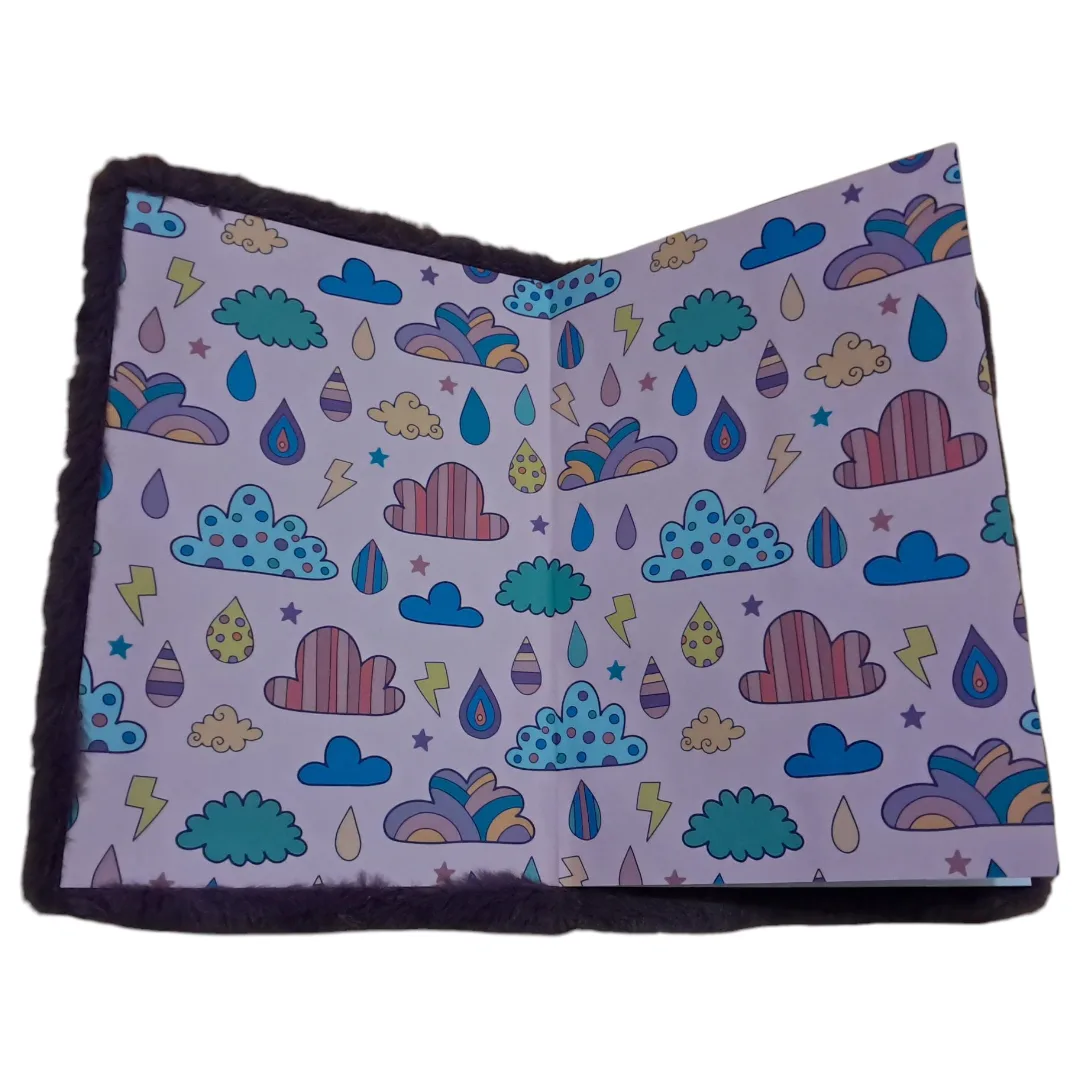 Fuzzy Notebook - Never Grow Up! image indicator(2)