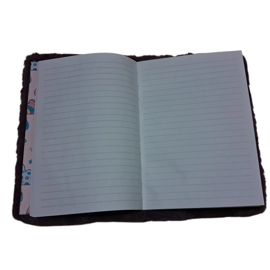 Fuzzy Notebook - Never Grow Up! image indicator(3)