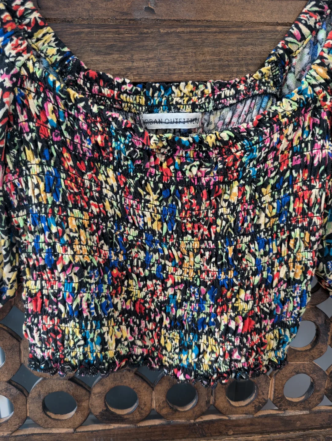 Urban Outfitters Floral Crop Top image indicator(3)
