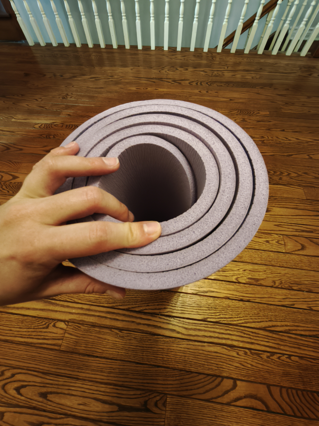 Gaiam Essentials 6mm Yoga Mat - Purple Mountain Design - photo 5
