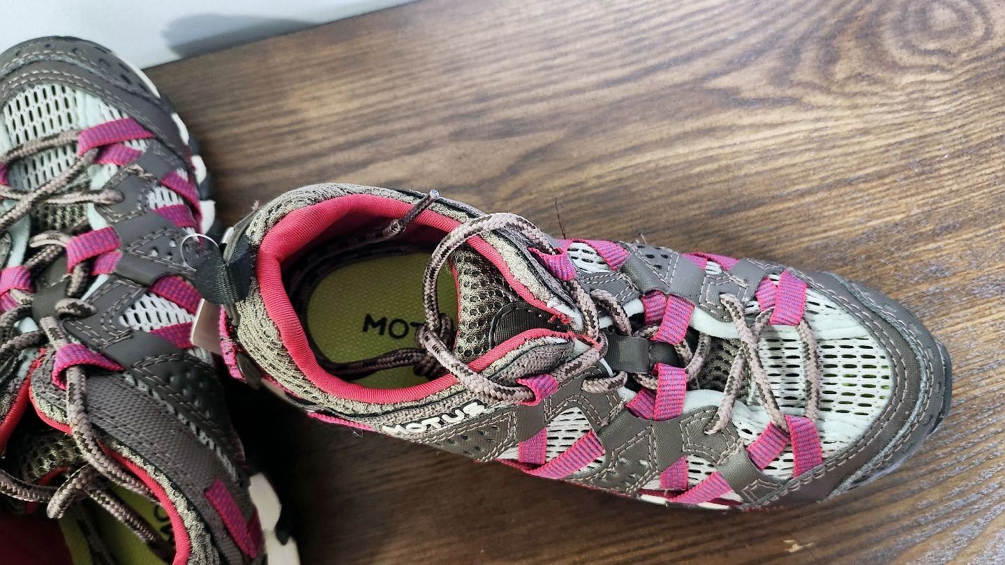 US 3 Youth Motus Active - Brown and Pink hiking Shoes - photo 4