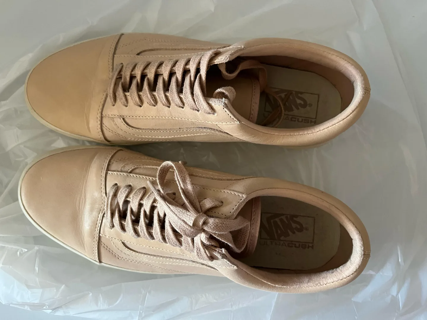 Vans Old Skool Ultralush Leather Sneakers thumbnail