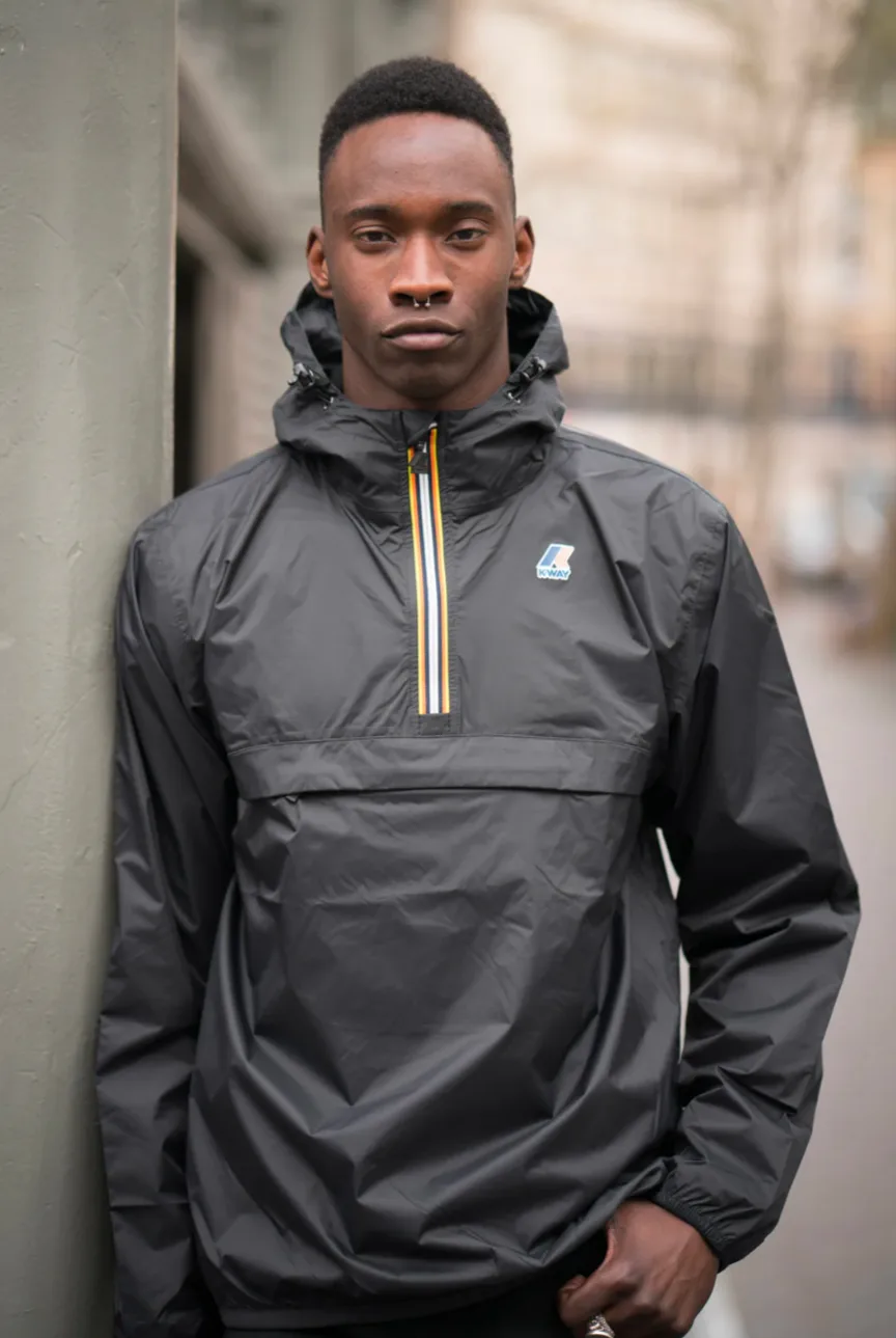 K-Way Black Windbreaker Jacket - Size M image indicator(9)