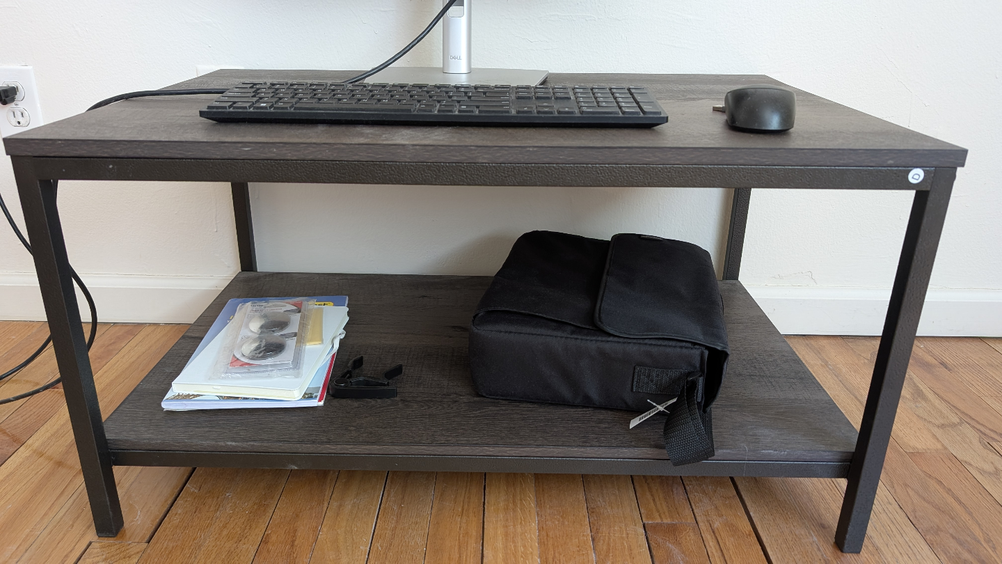 Two-Tier Coffee Table for TV, Monitor, Kitchen appliances - photo 2