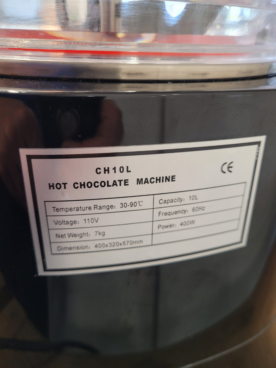 Commercial Hot Chocolate Machine - 10L Capacity - photo 4