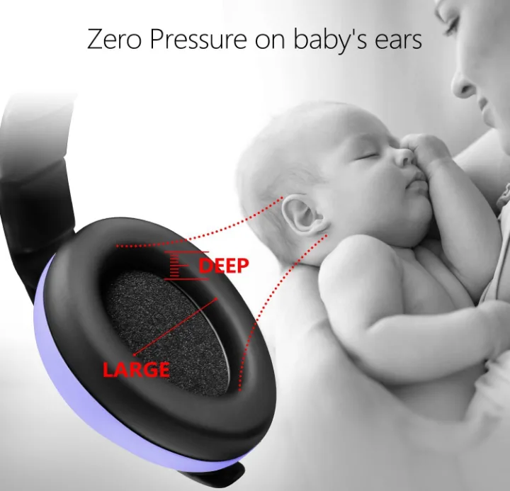 Baby Earmuffs - Lavender Purple Noise Cancelling Headphones image indicator(2)