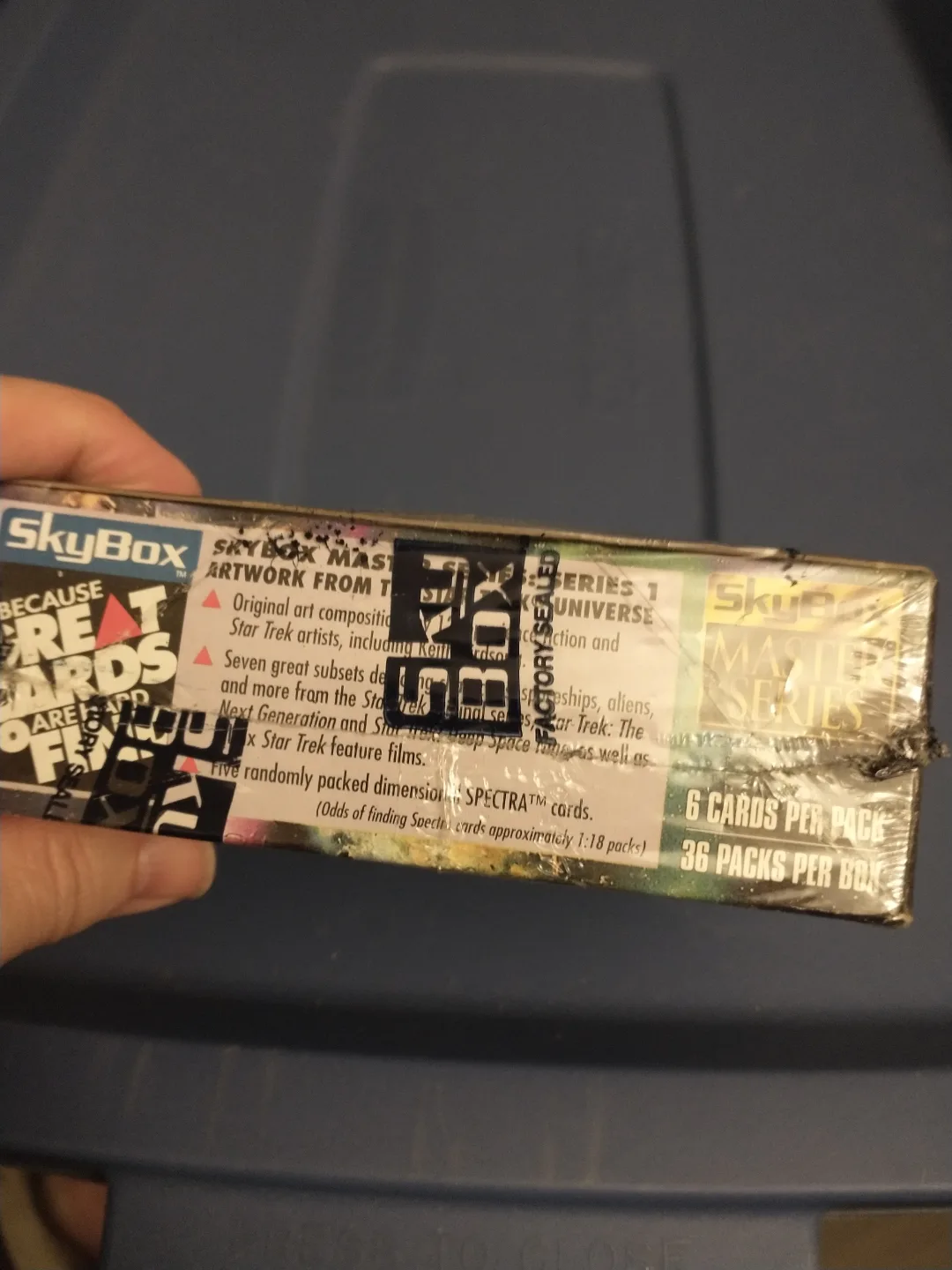 NIB! SKYBOX MASTER SERIES 1993 STAR TREK TRADING CARDS image indicator(3)