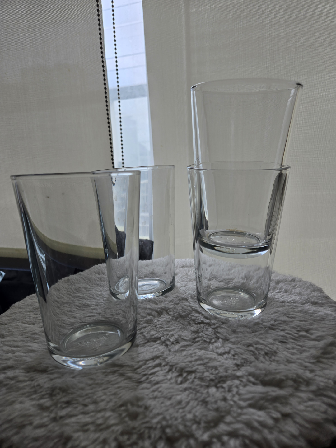IKEA 4 set glass cups
