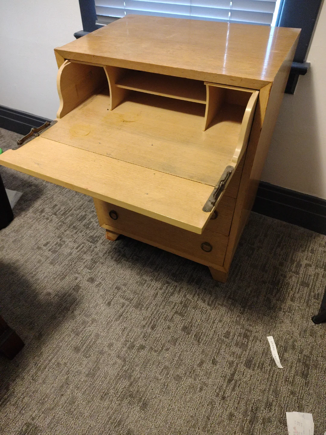 Vintage Wooden Chest of Drawers image indicator(2)