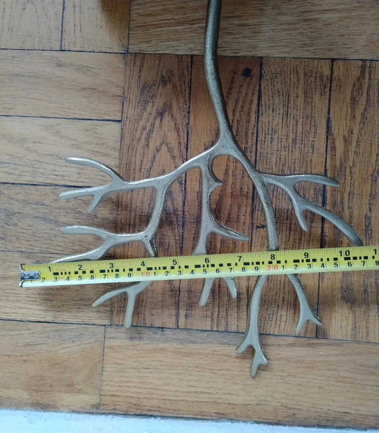 Gold Metal Jewellery Tree Stand image indicator(8)