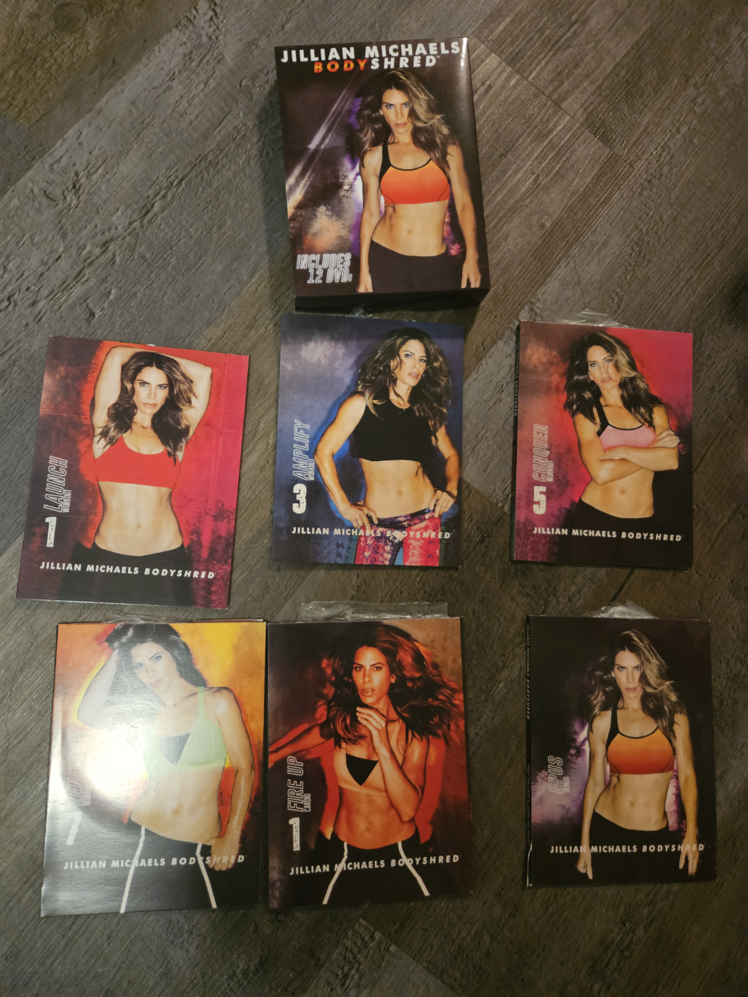 Jillian Michaels workout dvd's - photo 2