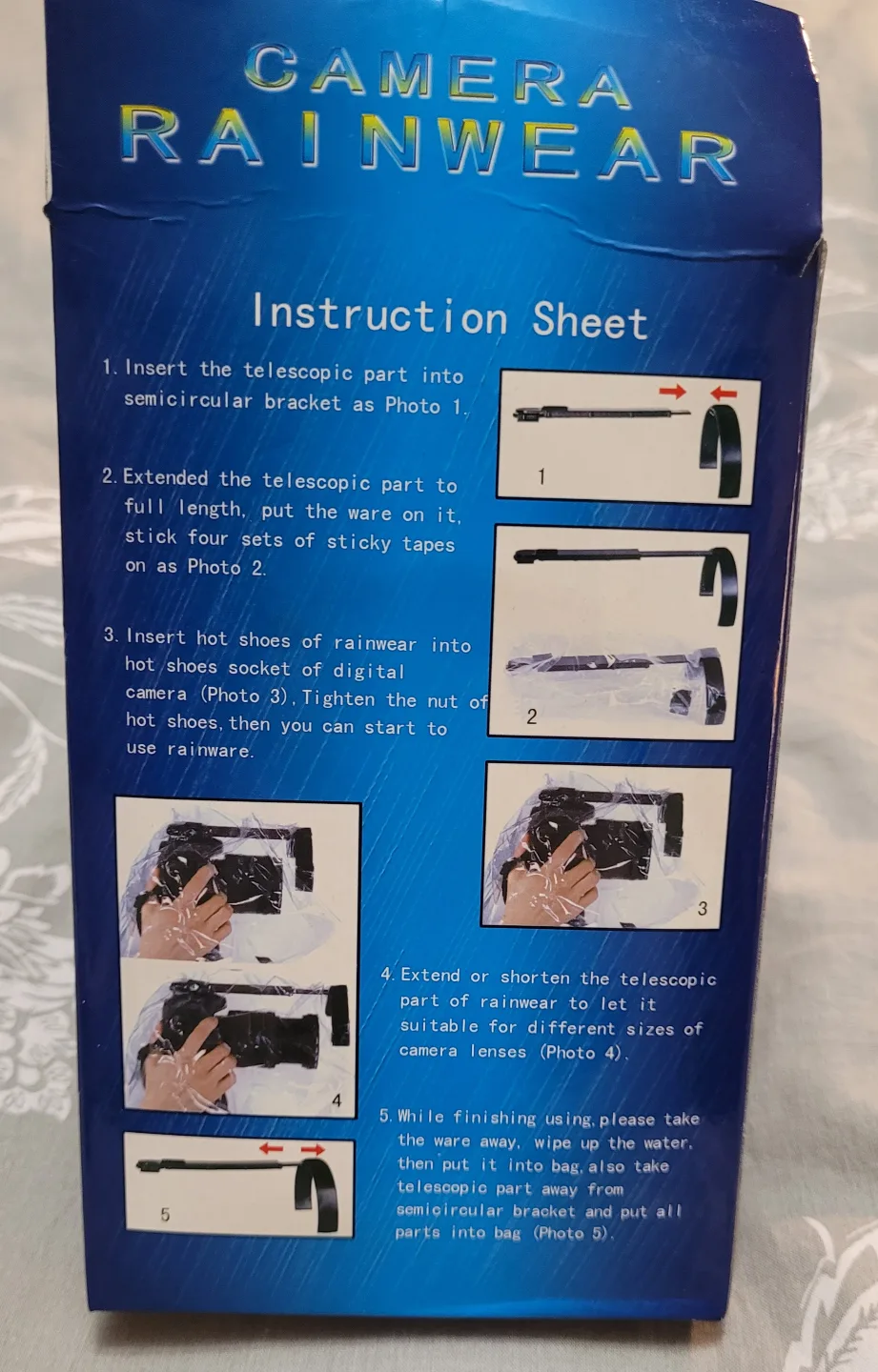 Camera Rainwear - Protective Cover image indicator(2)