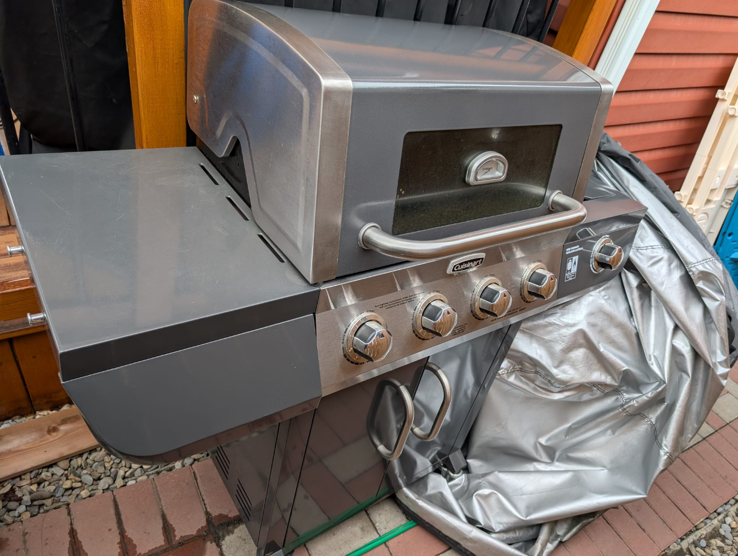 gas grill Cuisinart 4 burners