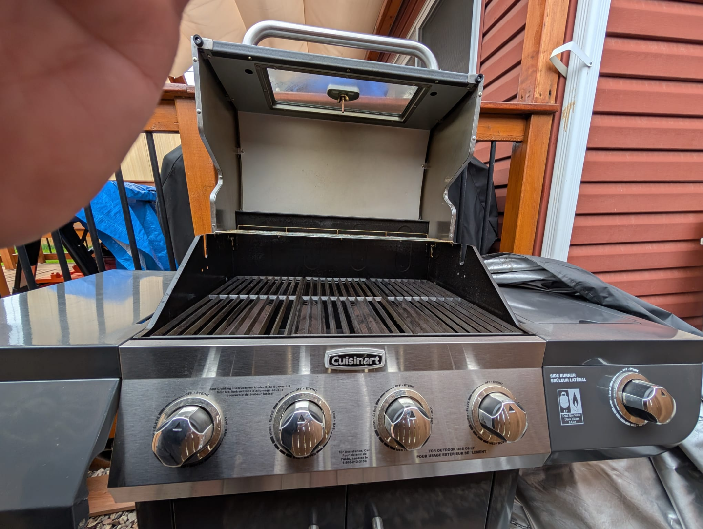 gas grill Cuisinart 4 burners - photo 4