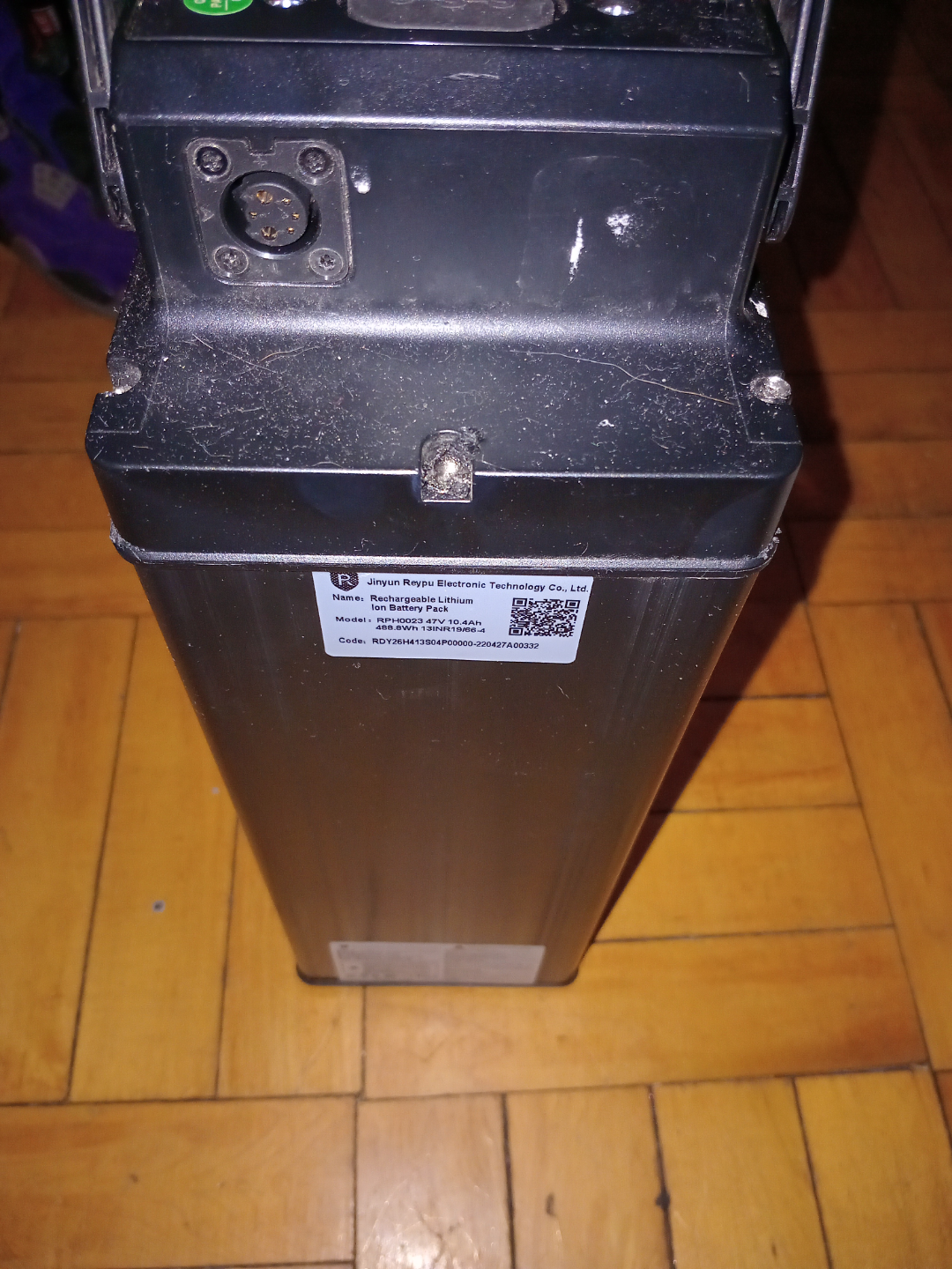 Rechargeable Lithium Ion Battery Pack - 48V 10.4Ah - photo 2