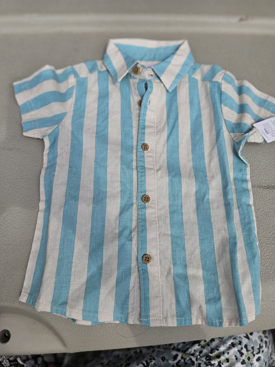 Carter's 12m Baby Boy's Button-Down Shirt