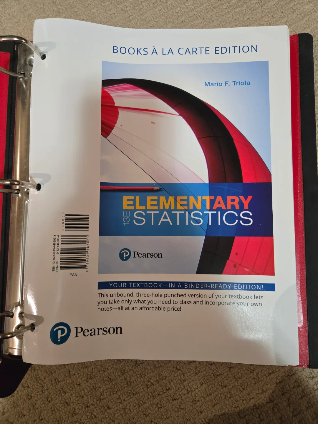 Elementary Statistics 13e Books à la Carte Edition Textbook thumbnail