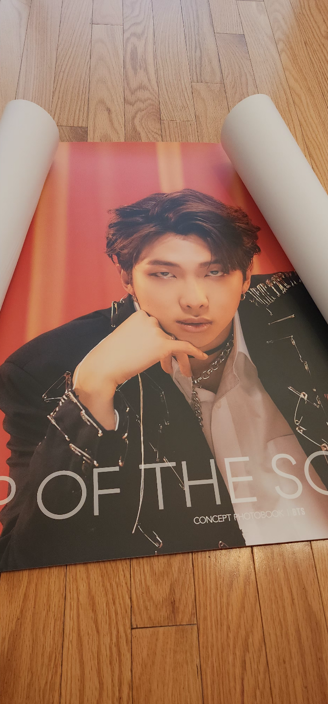 [Brand New] 7 * BTS Map of the Soul Concept Photobook Posters