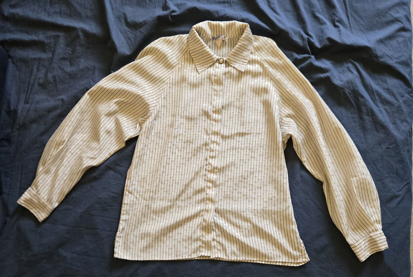 Striped Button-Down Shirt