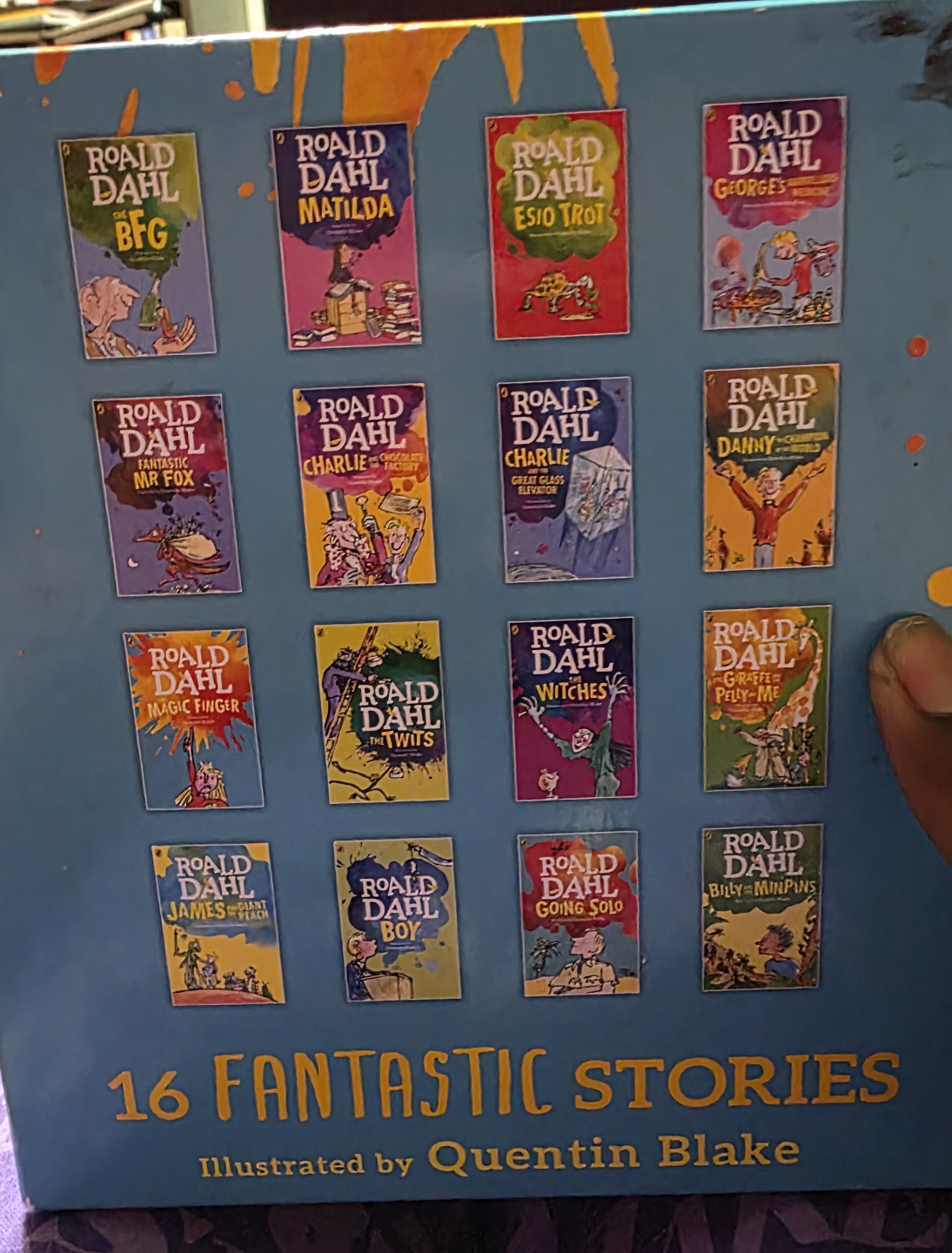 Roald Dahl 16 Fantastic Stories Collection
