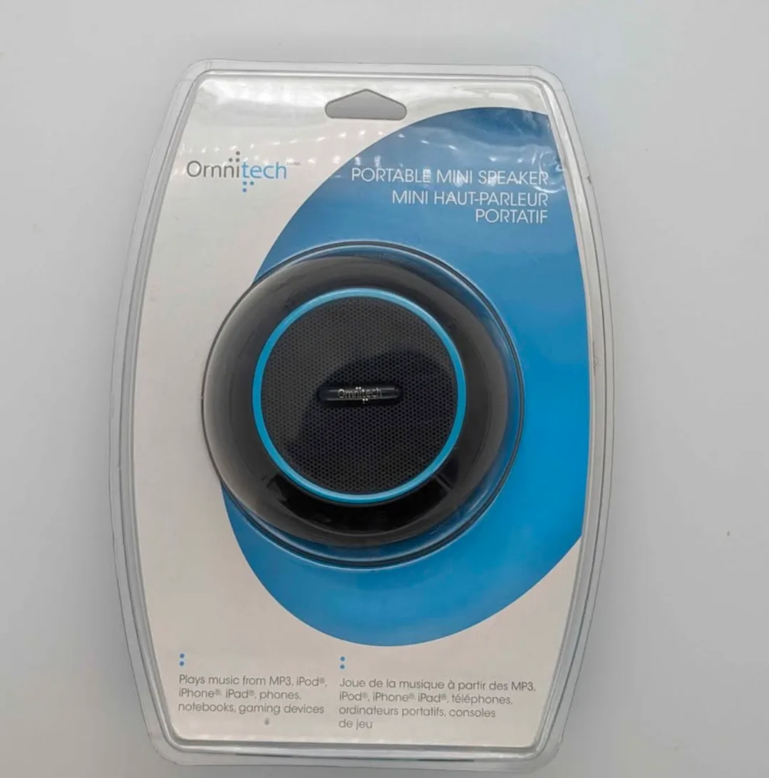 Ornnitech Portable Mini Speaker - Brand New thumbnail