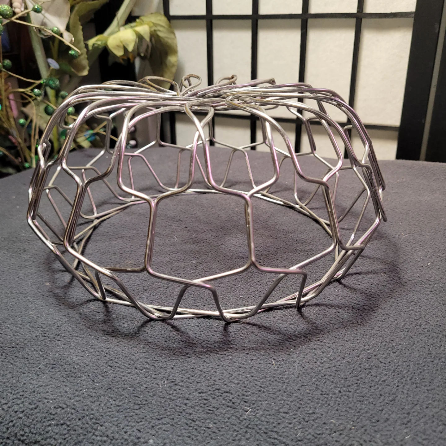 Vintage Metal Wire Fruit Bowl image indicator(4)