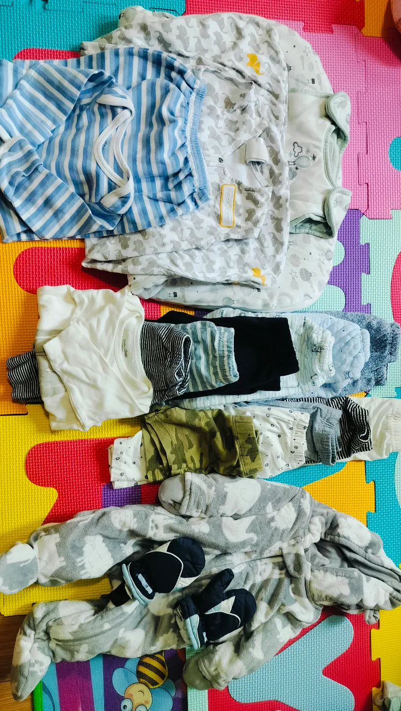 Baby Boy Clothes Bundle + Diaper Bag image indicator(3)