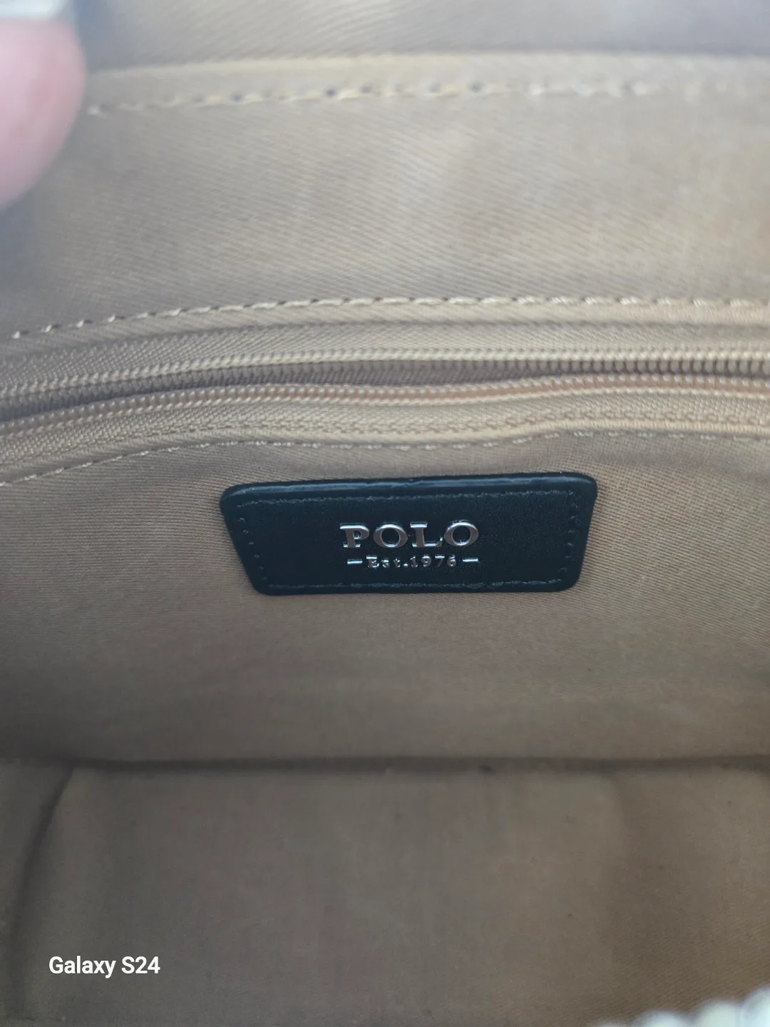 Polo Ralph Lauren Black Crossbody Bag image indicator(6)