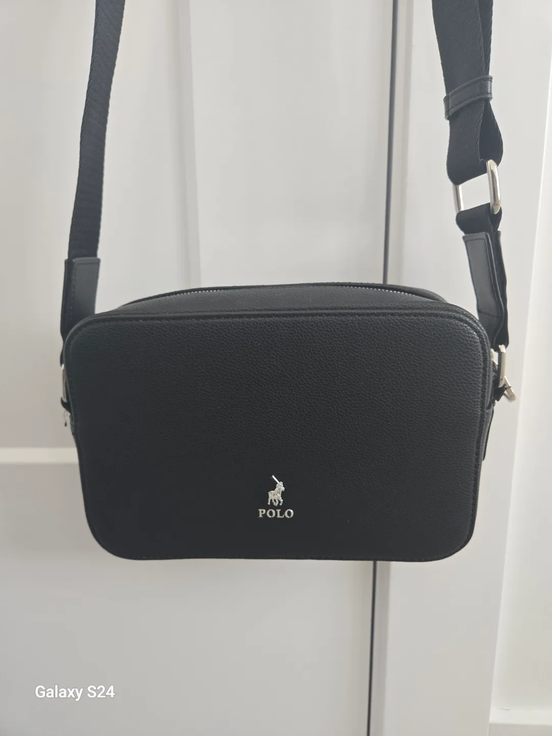 Polo Ralph Lauren Black Crossbody Bag image indicator(10)