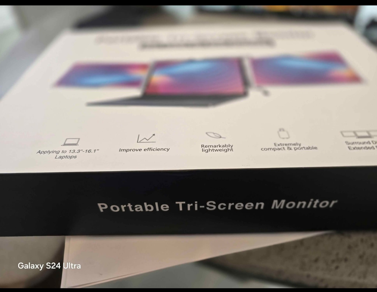 Portable Laptop Extended Screen – Like New! - photo 3