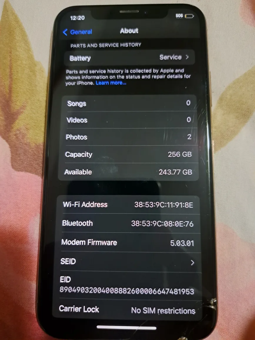 Apple iPhone Xs 256gb Unlocked image indicator(2)