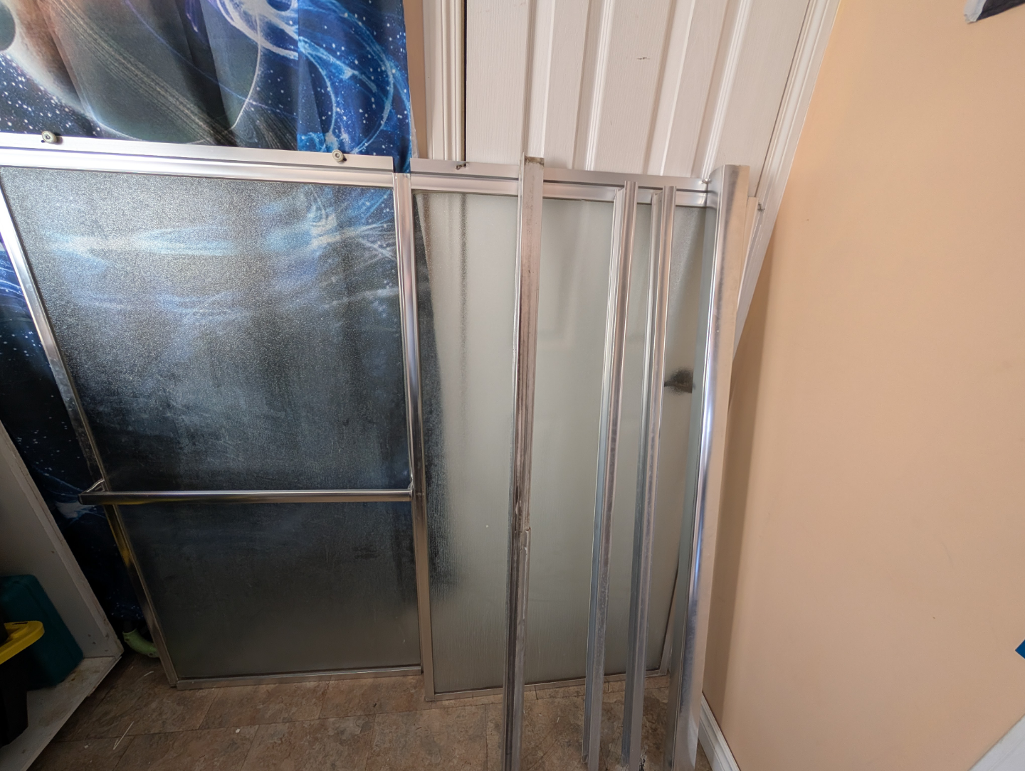 Shower Door Set - Sliding Glass Shower Enclosure - photo 3