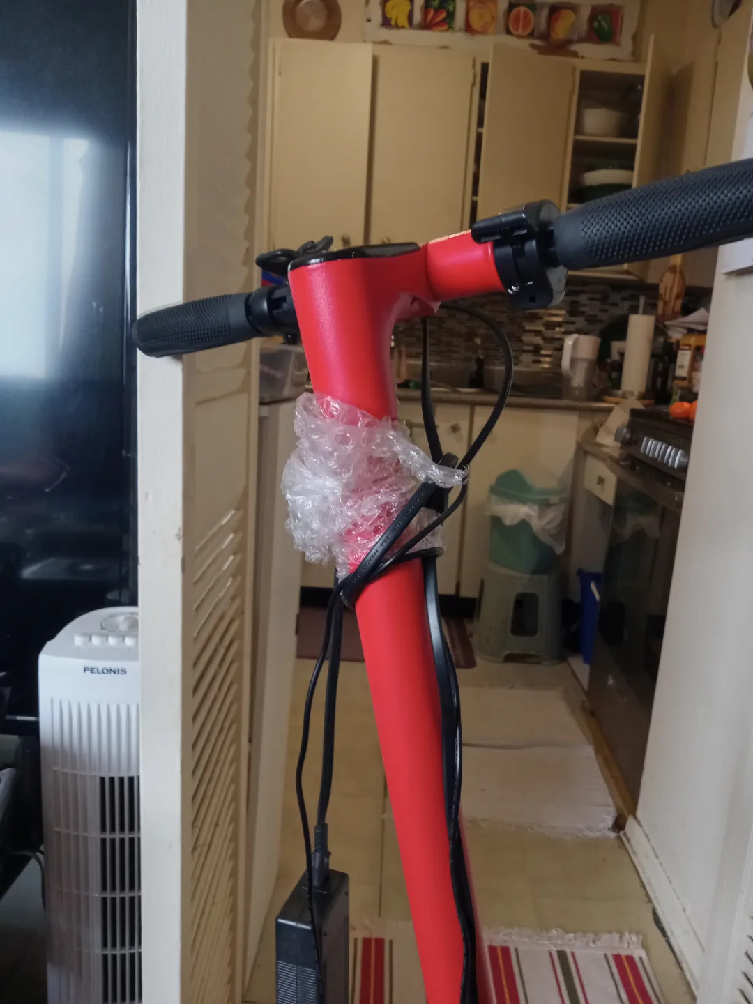 Red Electric Scooter image indicator(6)