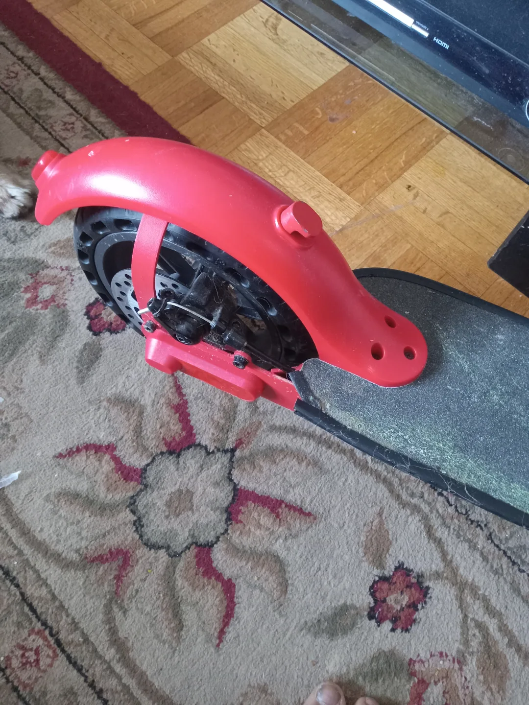 Red Electric Scooter image indicator(8)