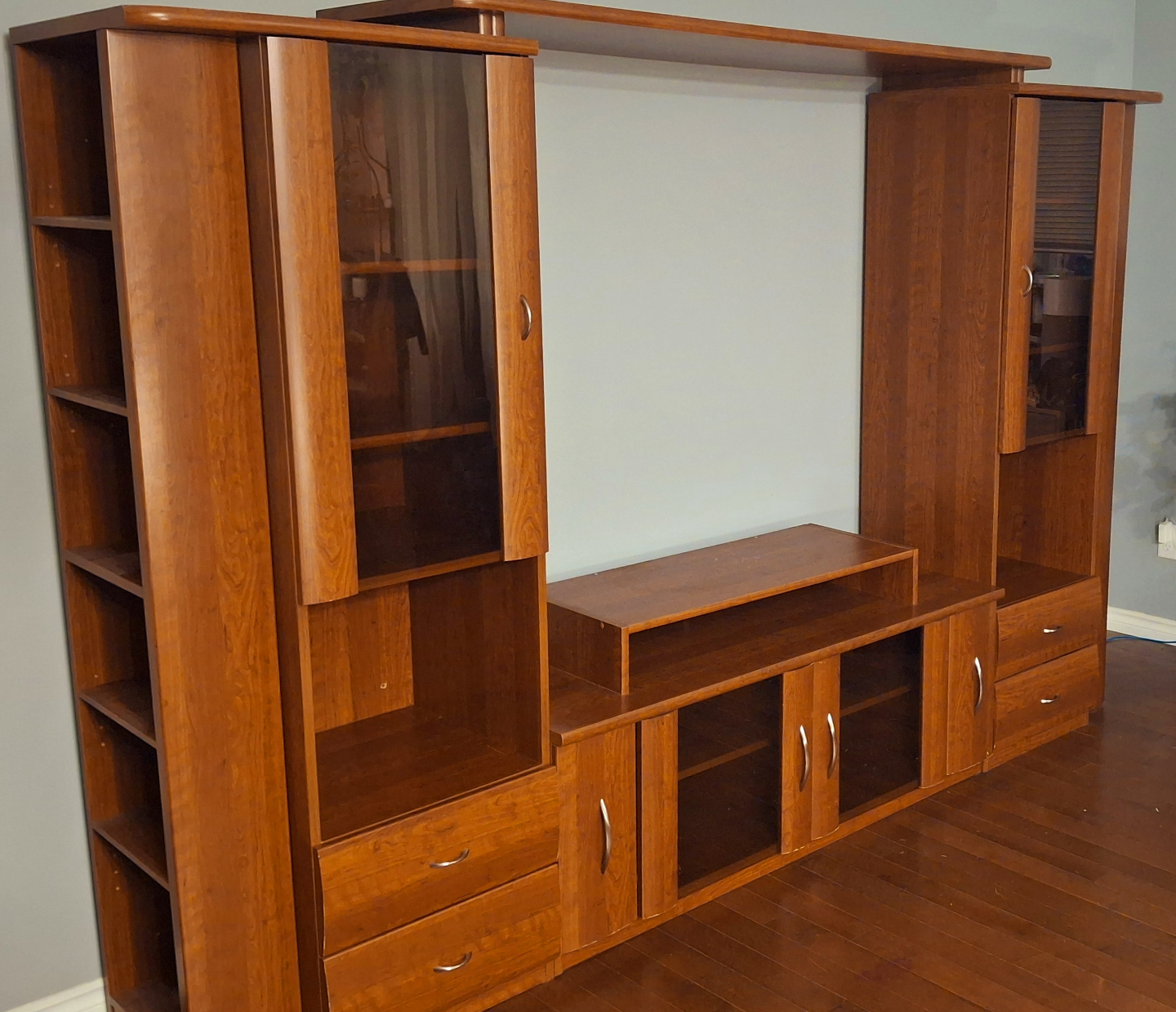 Large Wooden Entertainment Centre - photo 2