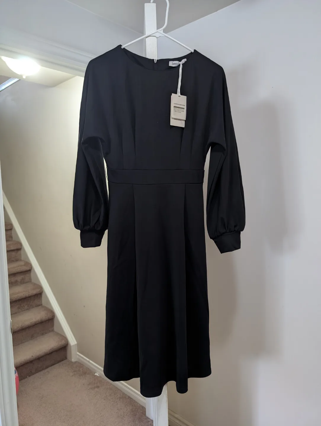Jasambic Black 40 inches long Dress Size Small thumbnail