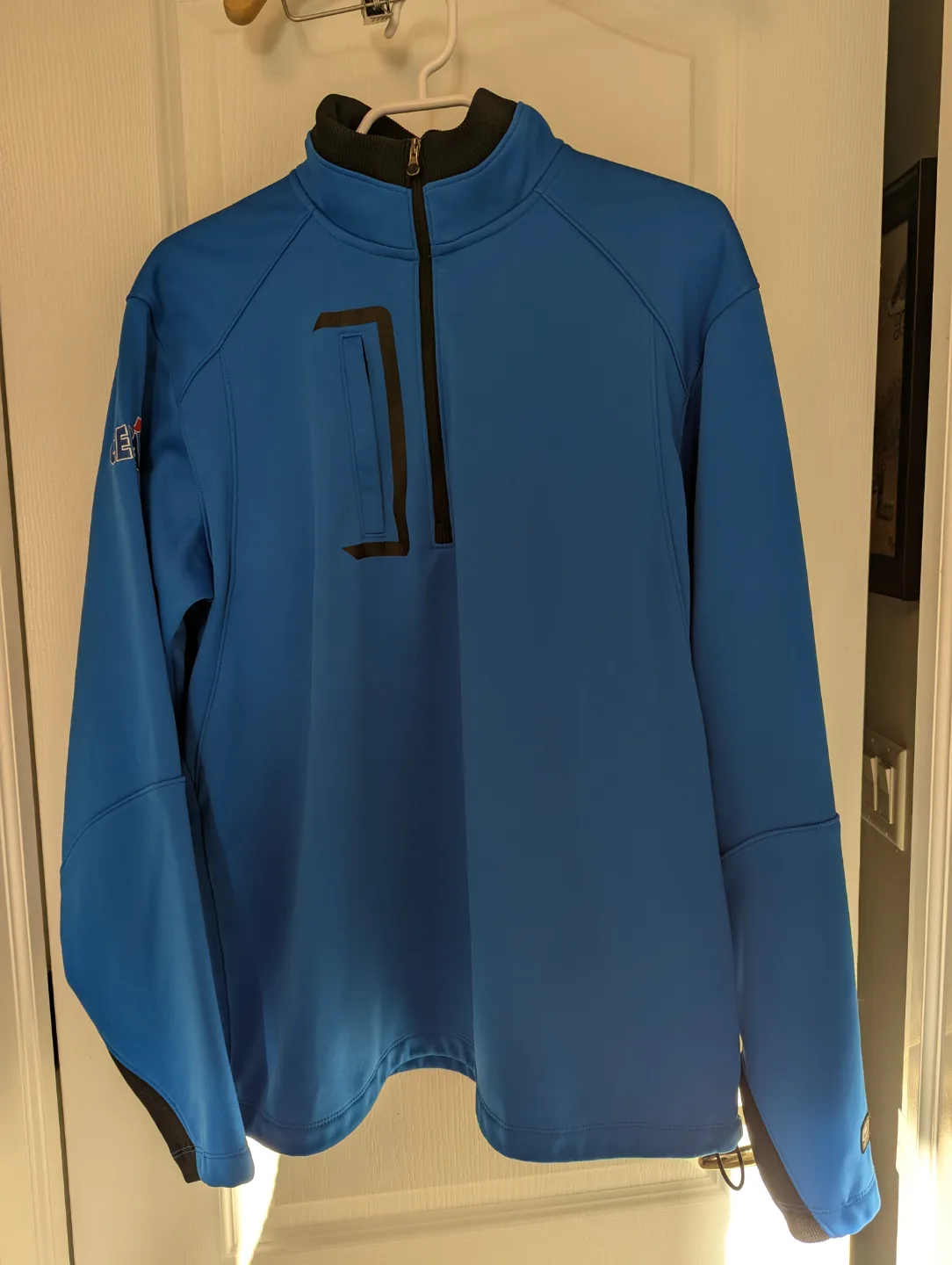 OGIO CEDA Ladies Blue 1/4 Zip Fleece 🏒 thumbnail