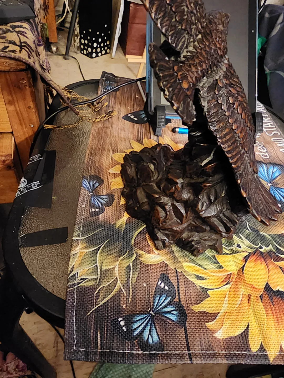 Vintage Eagle Ashtray Figurine image indicator(6)