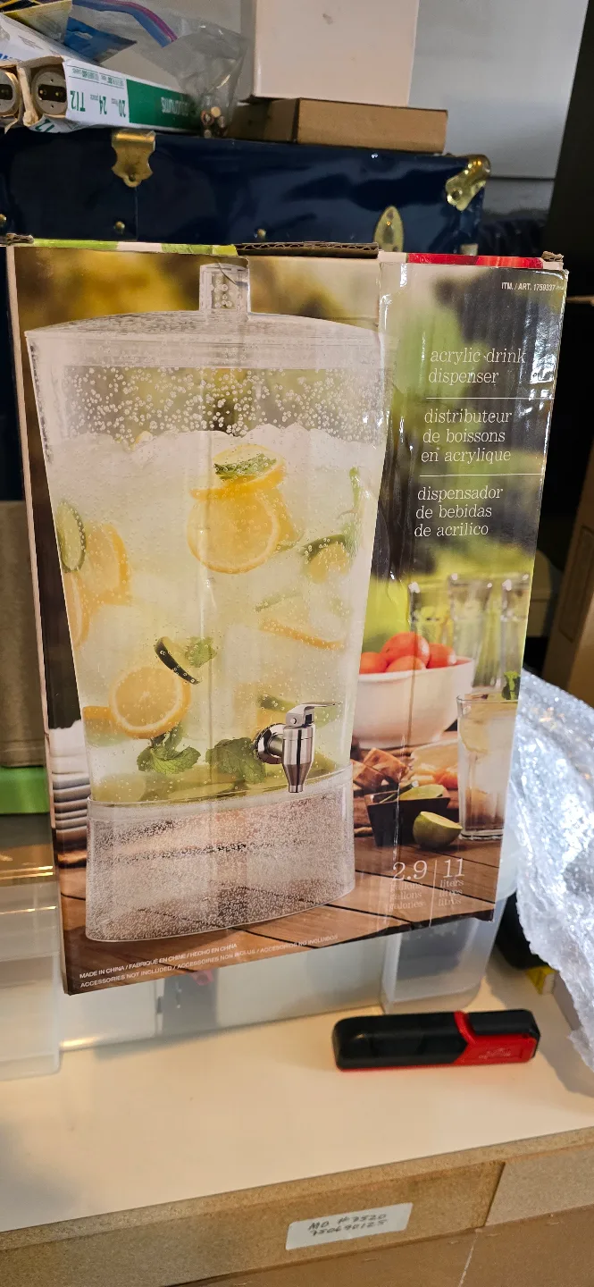 Acrylic Beverage Dispenser thumbnail