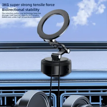 Adjustable Ring Light Phone Holder for Car thumbnail