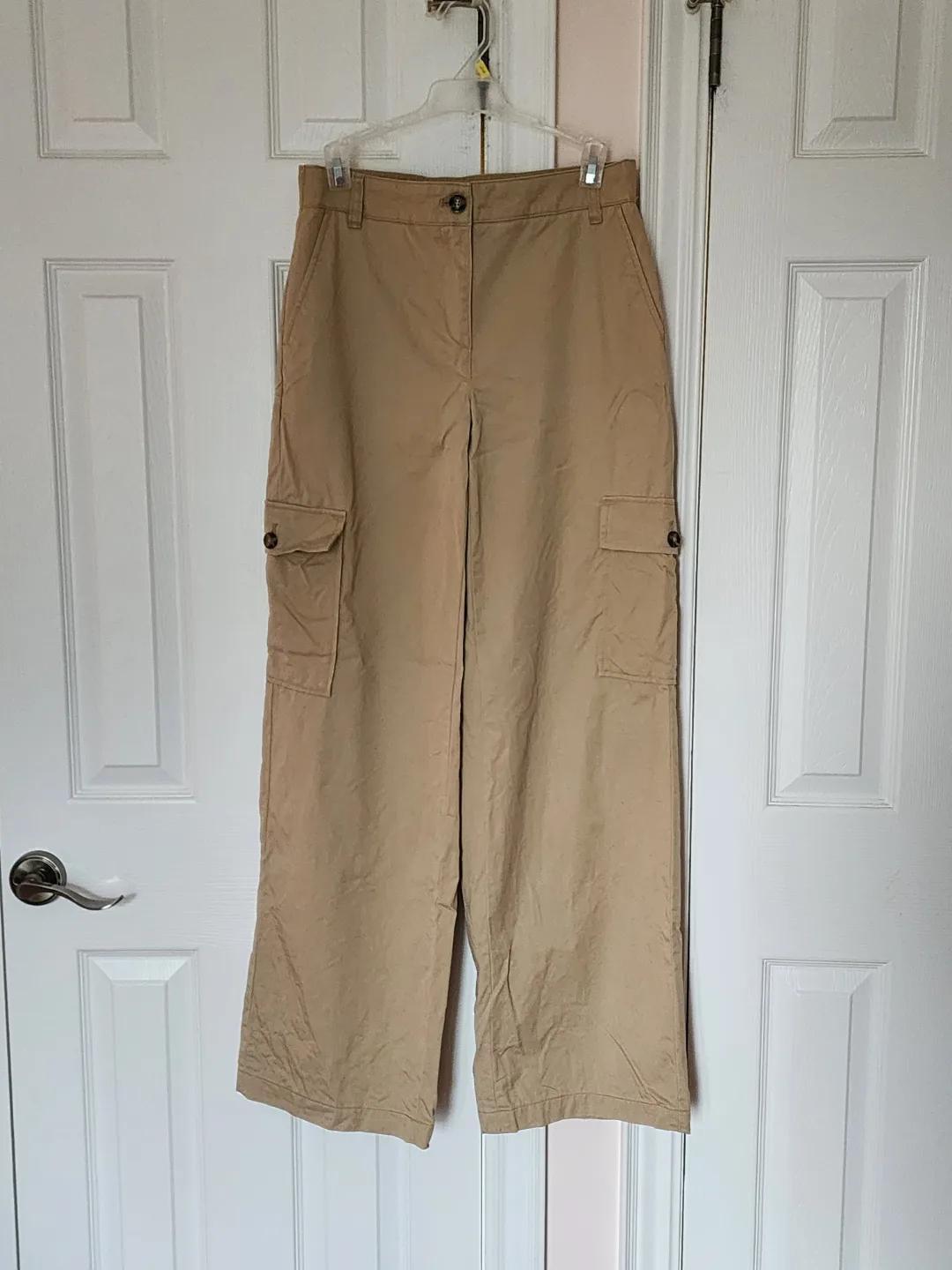 Wide Leg Cargo Trousers (RW&Co.) thumbnail