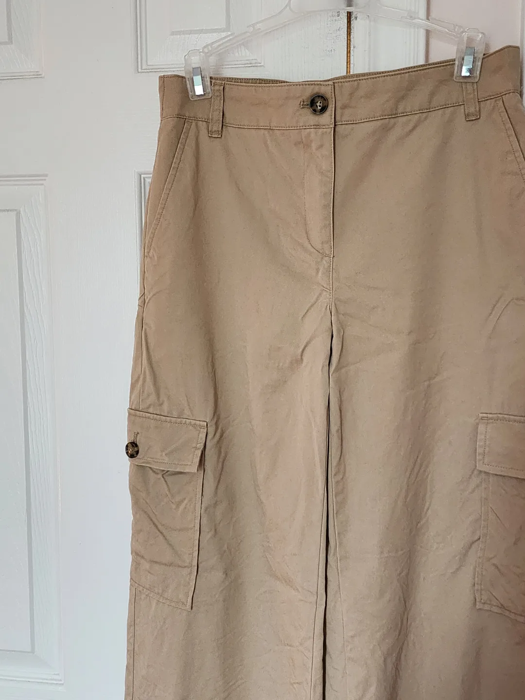 Wide Leg Cargo Trousers (RW&Co.) image indicator(2)
