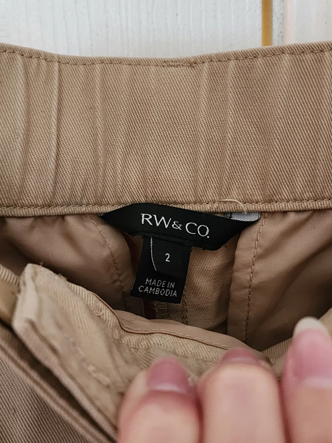 Wide Leg Cargo Trousers (RW&Co.) image indicator(3)