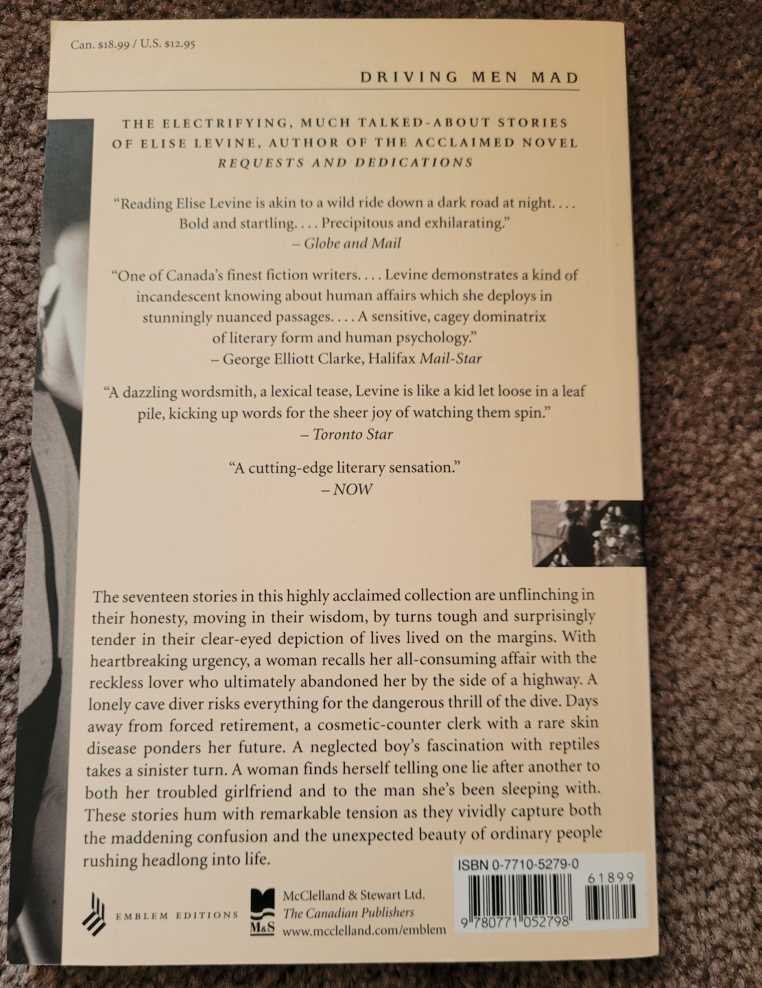 Elise Levine - Driving Men Mad: Stories - photo 2